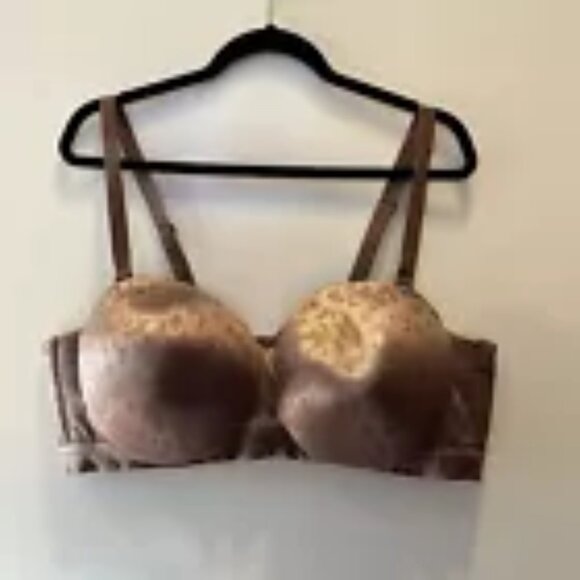 Cacique Comfort Bliss Lightly Lined Multi-Way Strapless Bra 42D NWT - Copper - Picture 6 of 6